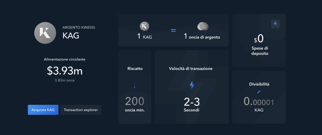argento kinesis kag